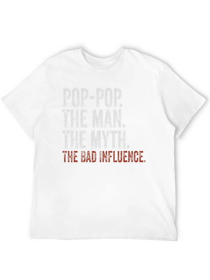 Pop-Pop Themed Novelty T-Shirt