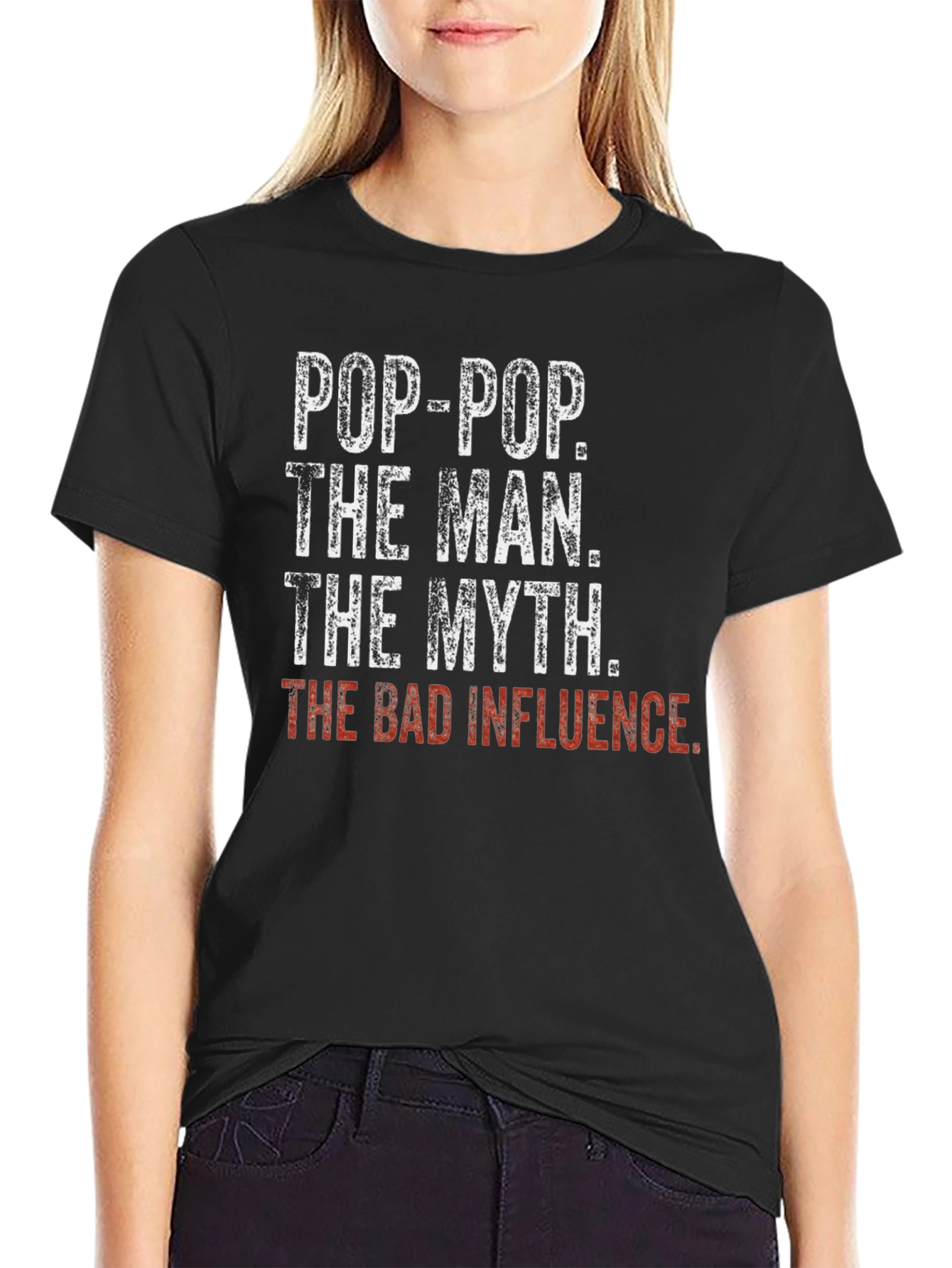 Pop-Pop Themed Novelty T-Shirt