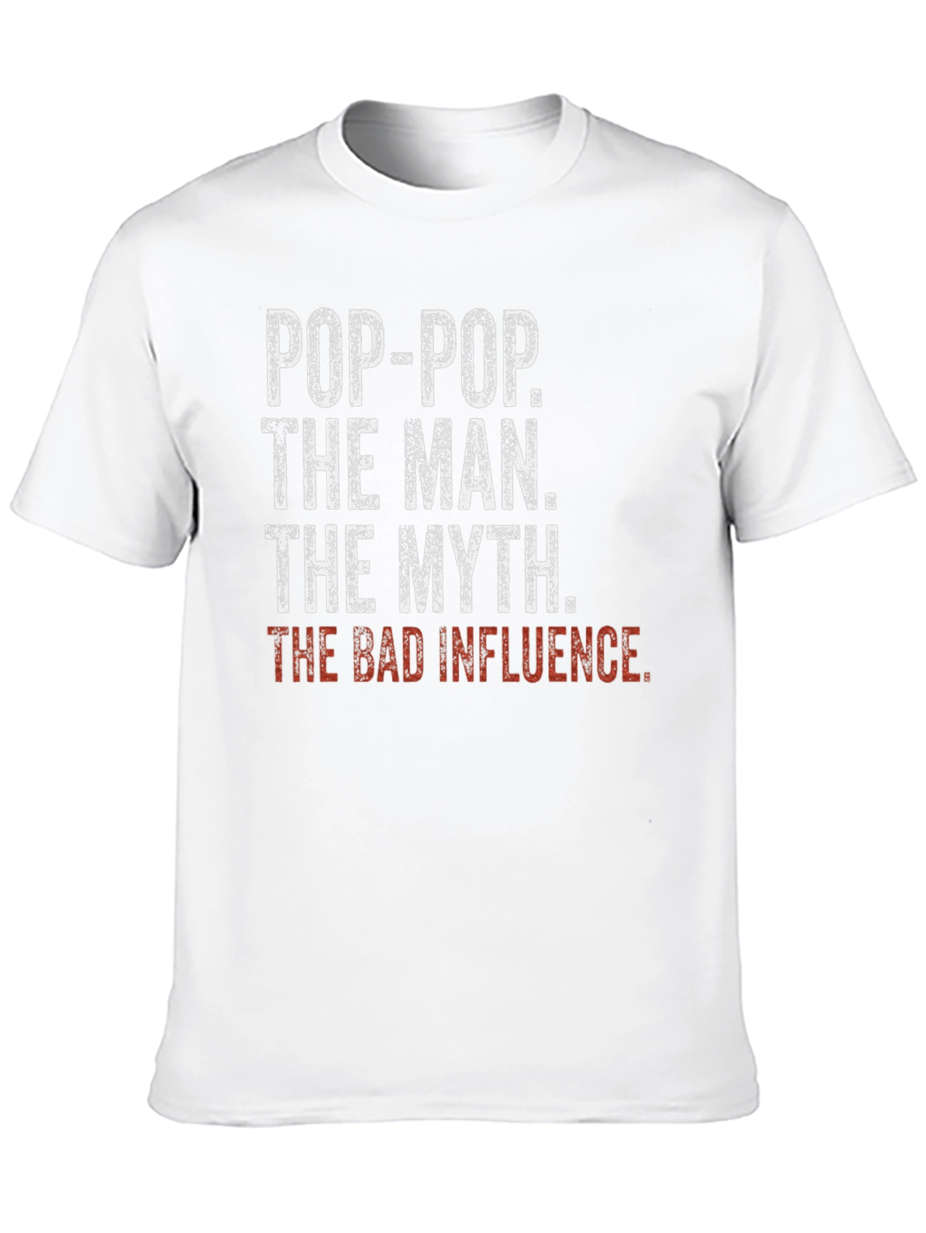 Pop-Pop Themed Novelty T-Shirt