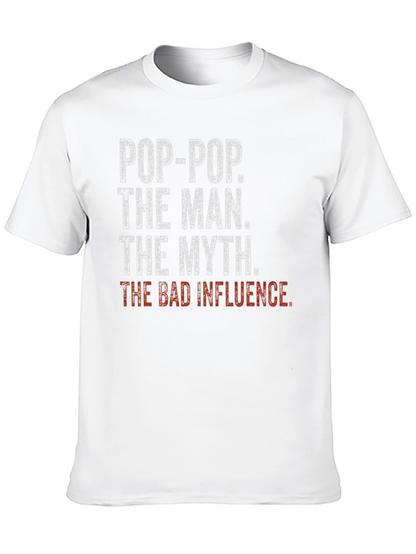 Pop-Pop Themed Novelty T-Shirt