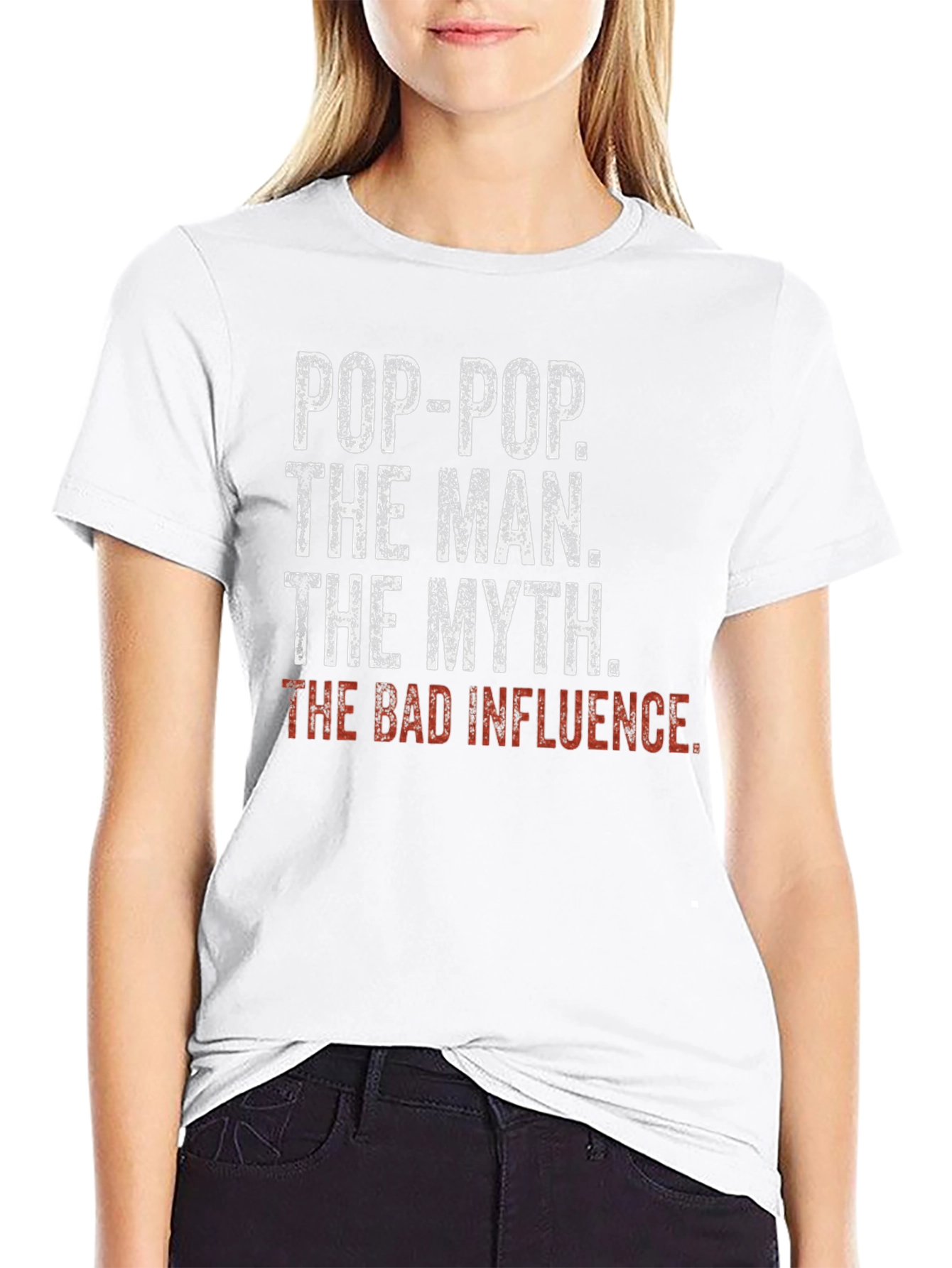 Pop-Pop Themed Novelty T-Shirt