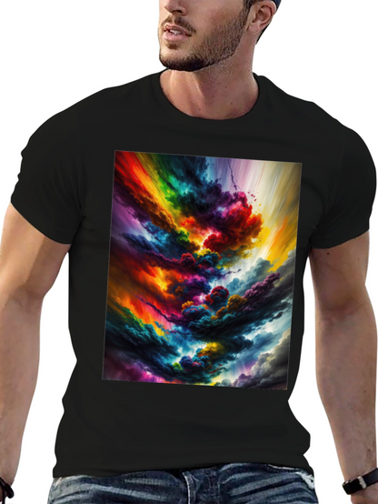 Rainbow Cloudburst Graphic Tee