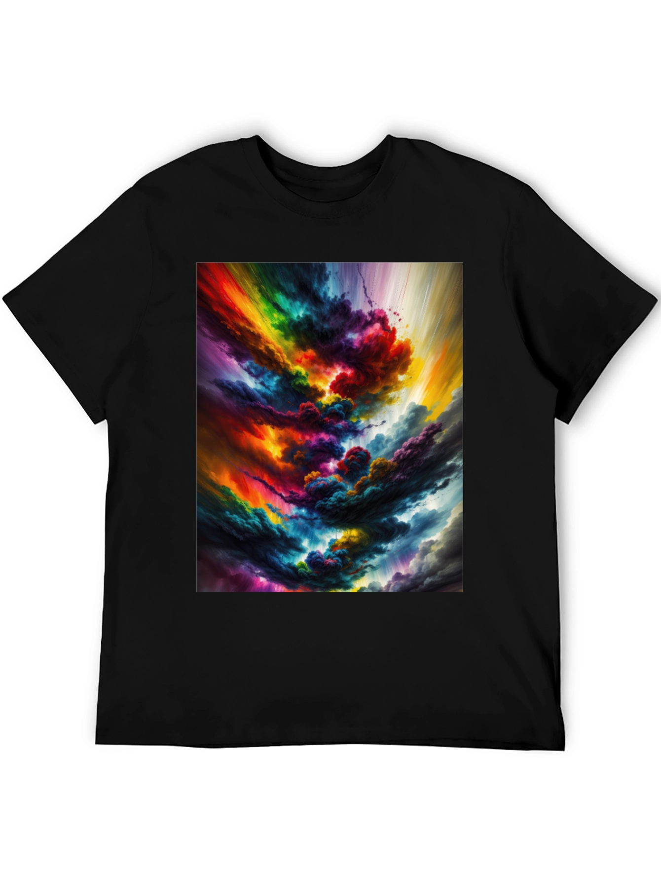 Rainbow Cloudburst Graphic Tee