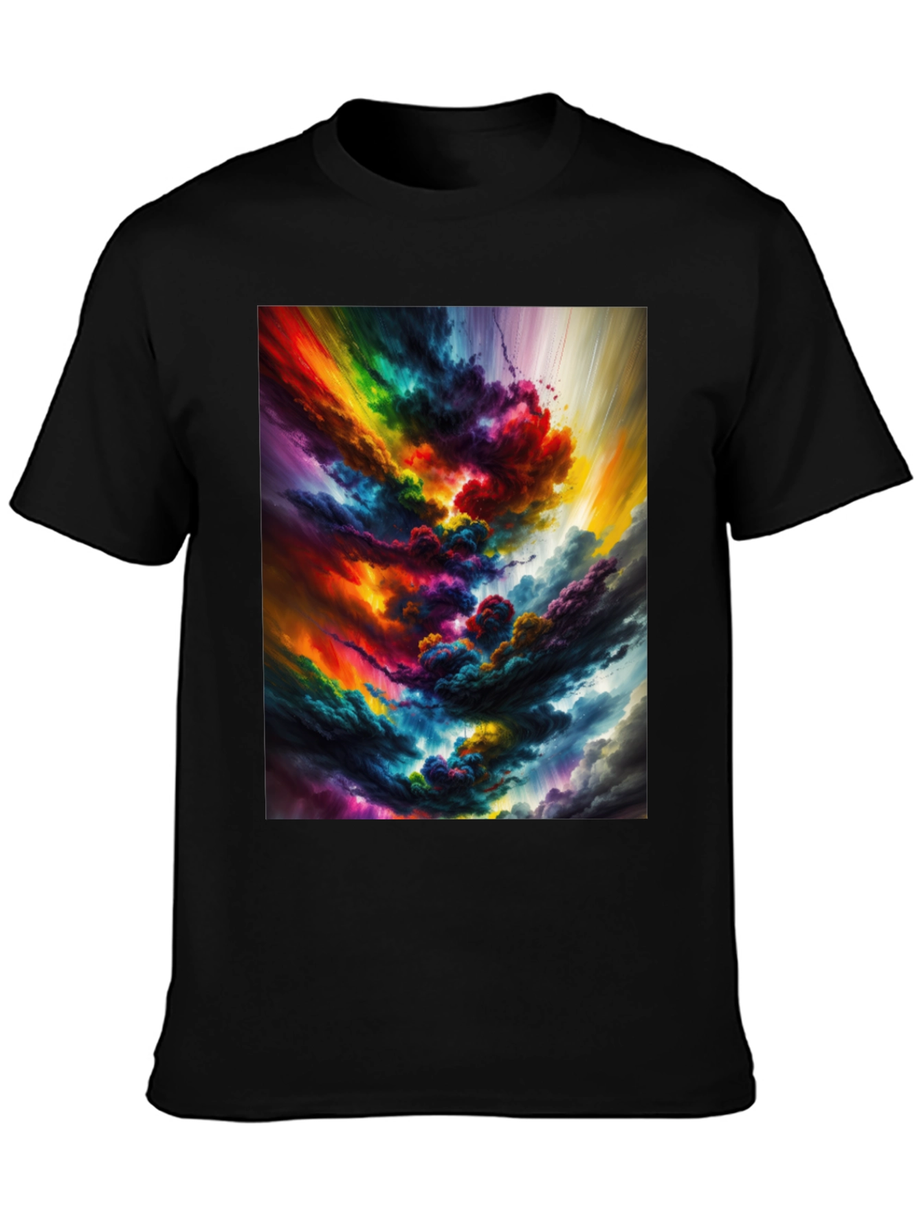 Rainbow Cloudburst Graphic Tee