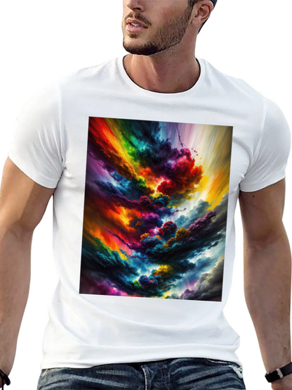 Rainbow Cloudburst Graphic Tee