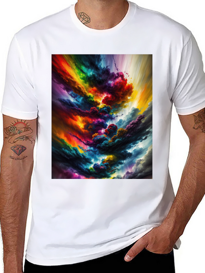 Rainbow Cloudburst Graphic Tee