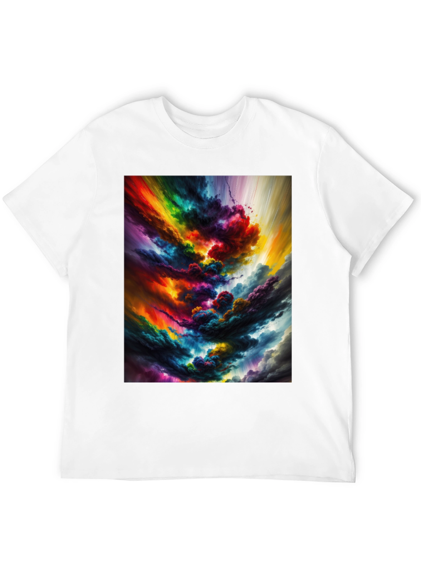 Rainbow Cloudburst Graphic Tee