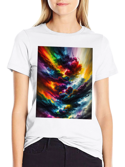Rainbow Cloudburst Graphic Tee