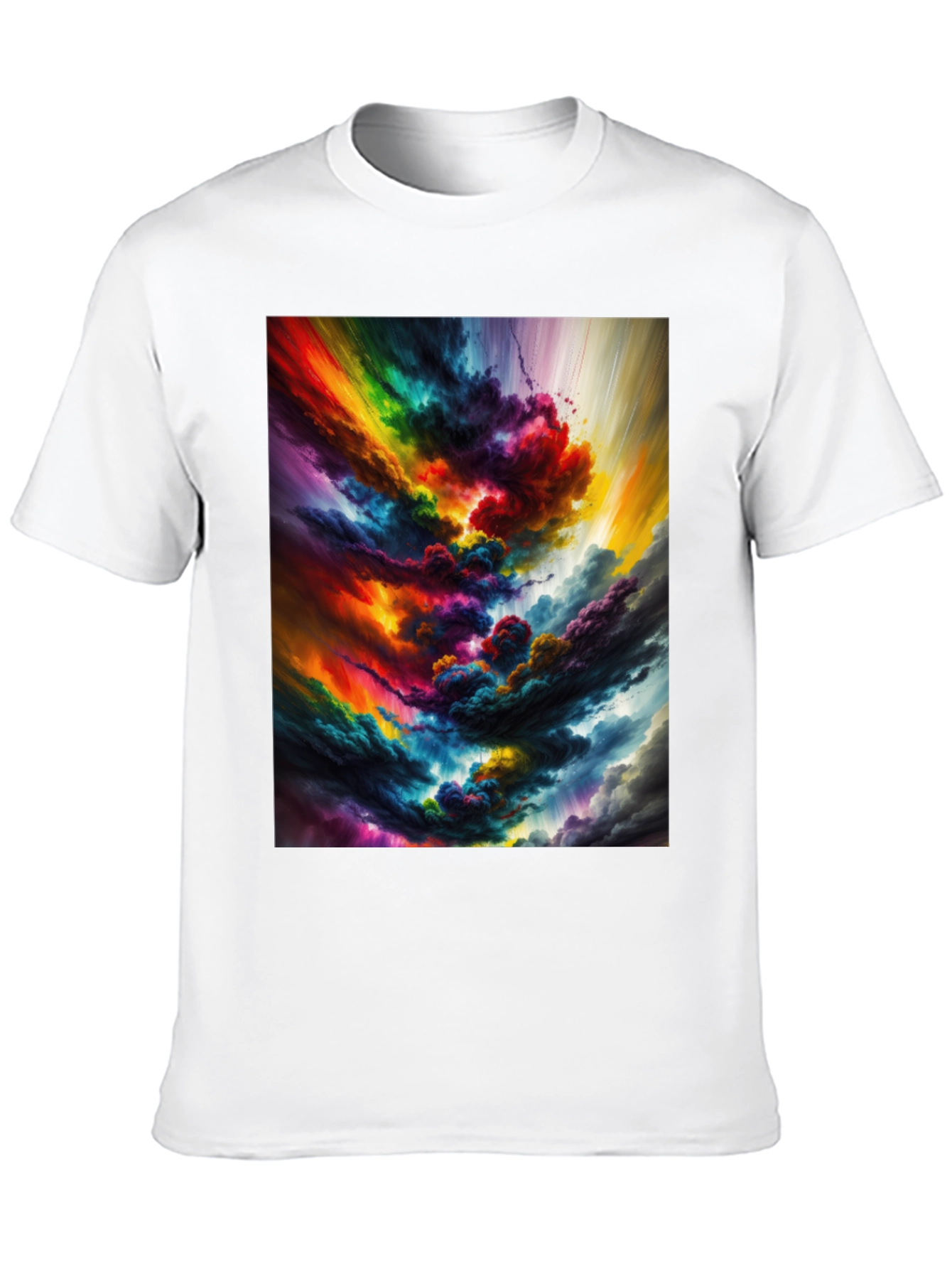 Rainbow Cloudburst Graphic Tee