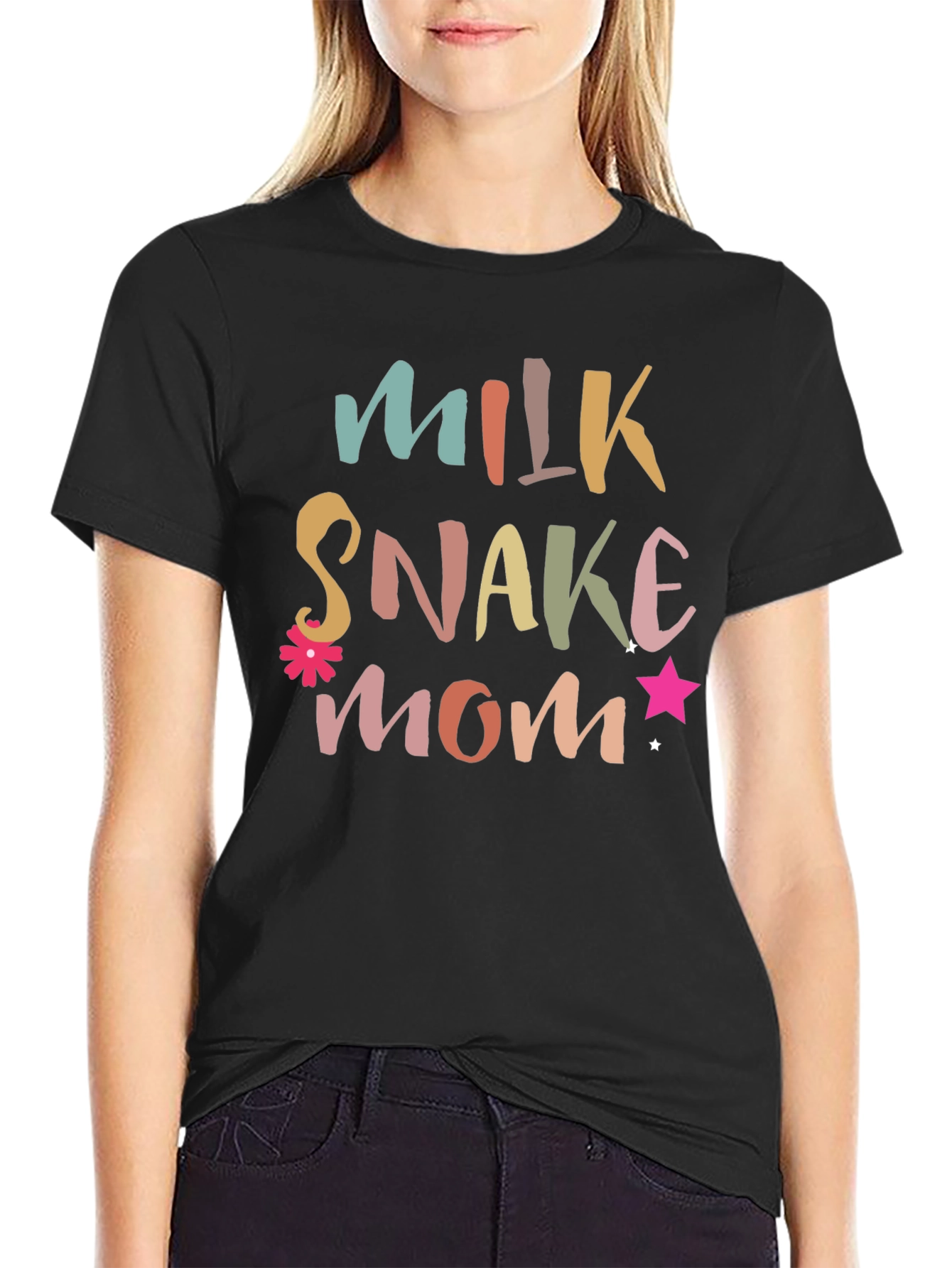 Milk Snake Mom Graphic Tee