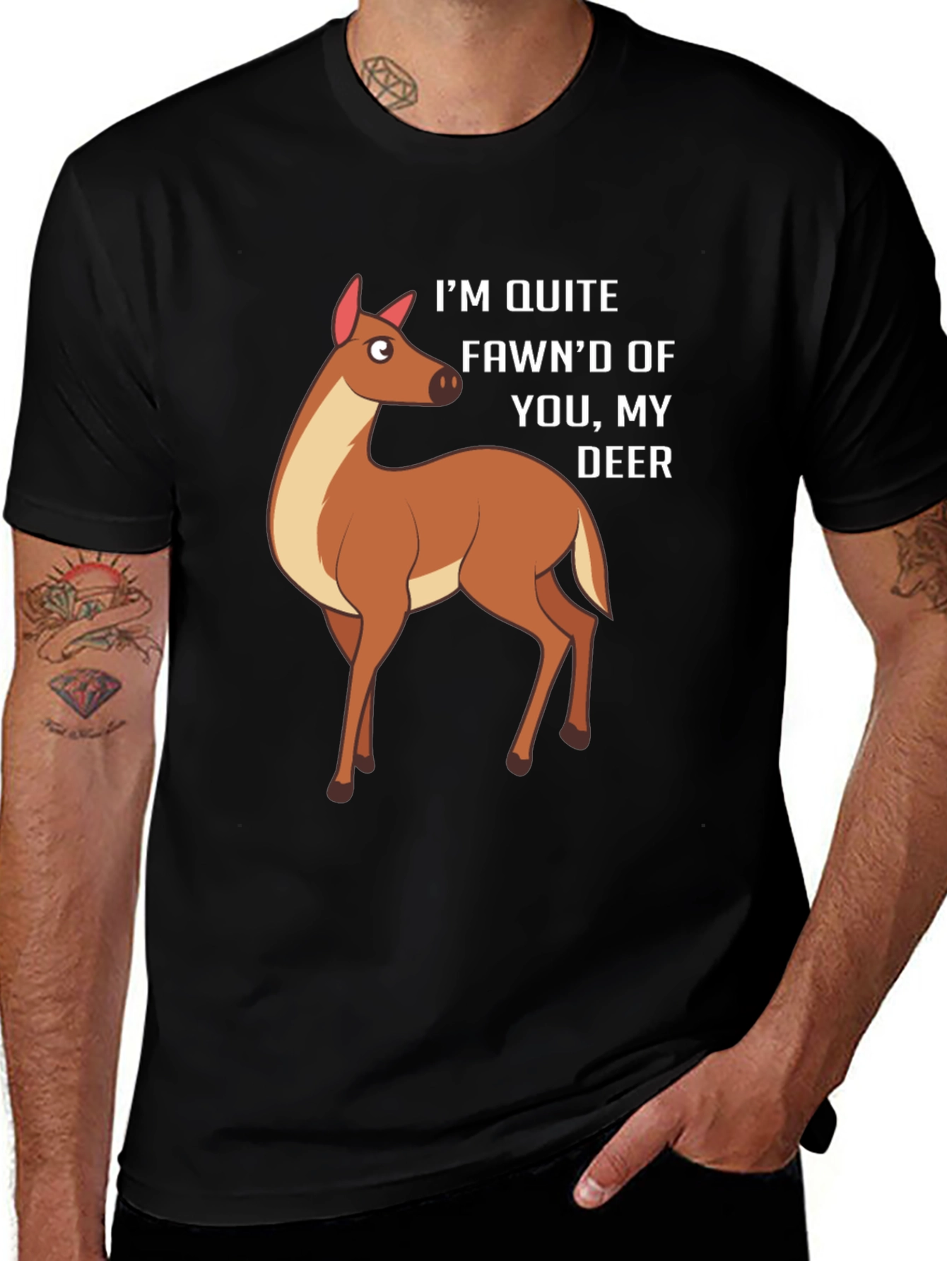 Fawnd of You Deer Graphic T-Shirt