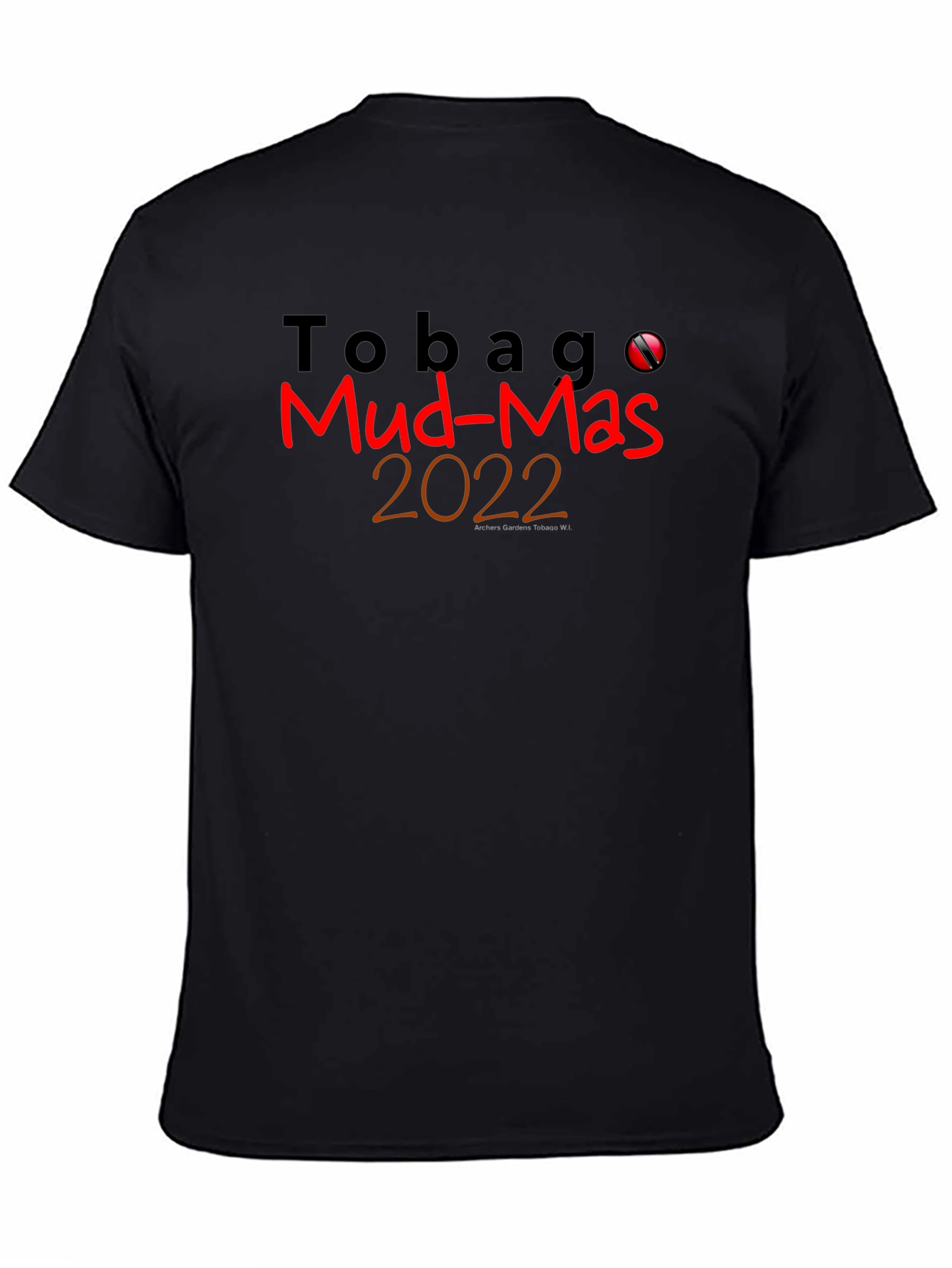 Tobago Mud-Mas 2022 Black T-Shirt