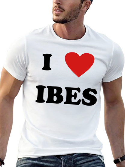I Heart IBES Black Graphic T-Shirt
