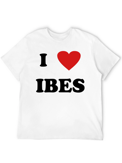 I Heart IBES Black Graphic T-Shirt