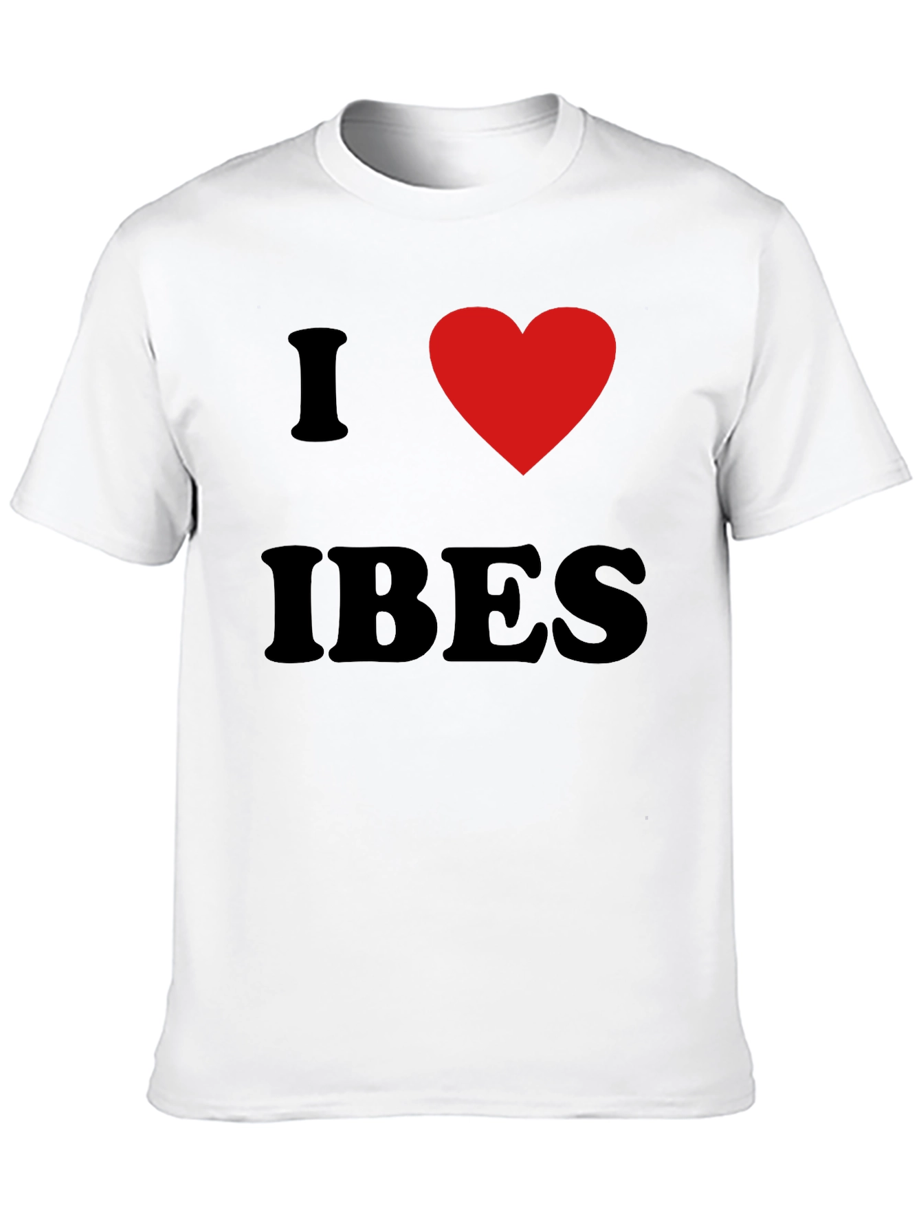 I Heart IBES Black Graphic T-Shirt