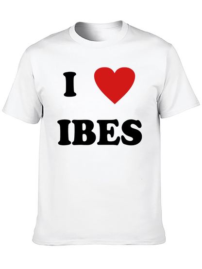 I Heart IBES Black Graphic T-Shirt