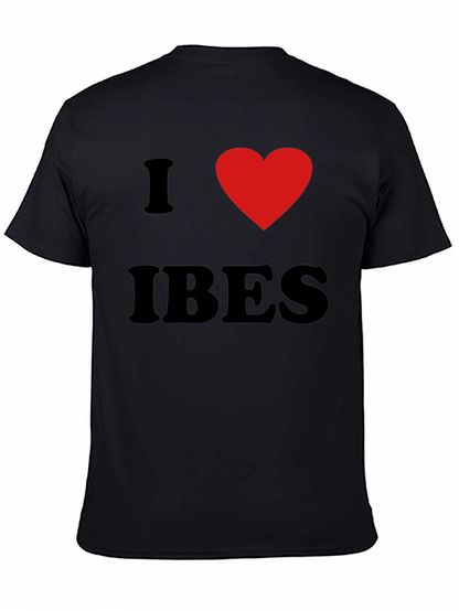 I Heart IBES Black Graphic T-Shirt