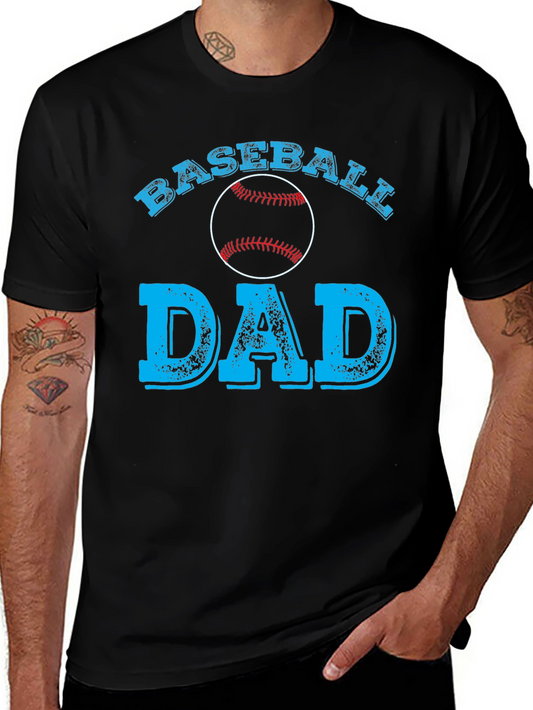 Baseball Dad T-Shirt - Perfect Gift for Baseball Loving Dads