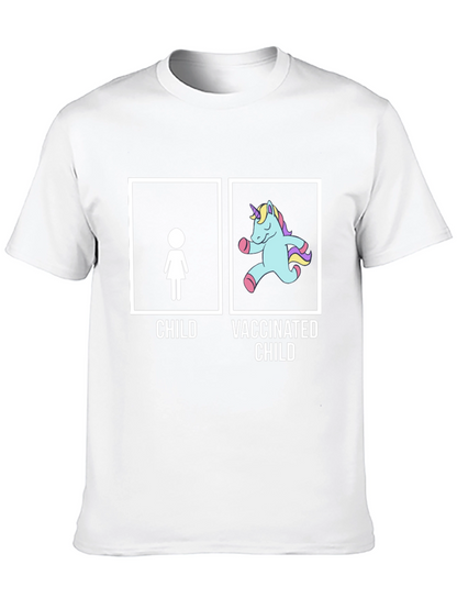 Vaccinated Child Unisex T-Shirt - Black