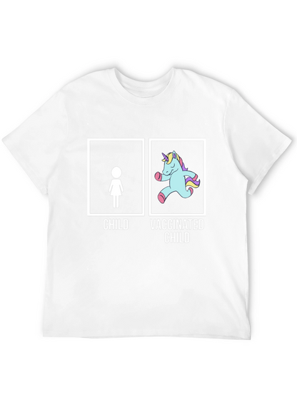 Vaccinated Child Unisex T-Shirt - Black