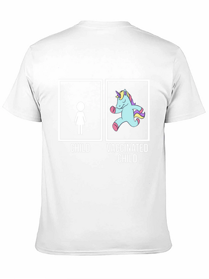 Vaccinated Child Unisex T-Shirt - Black