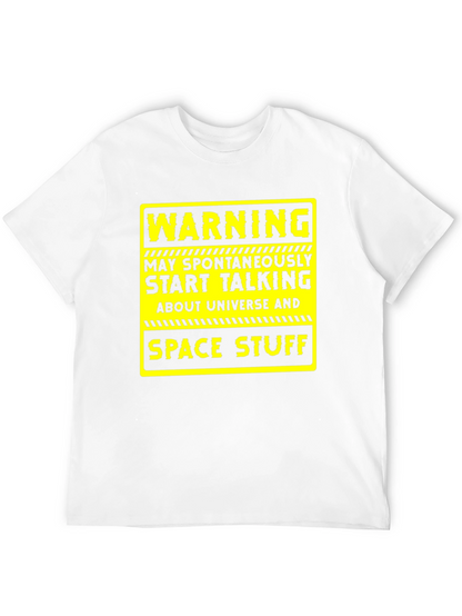 Warning Universe Space Stuff T-Shirt