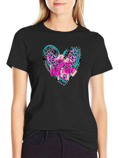 Be Mine Heart Graphic Tee