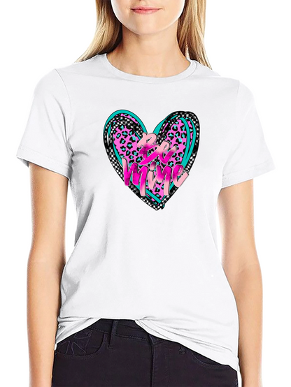 Be Mine Heart Graphic Tee