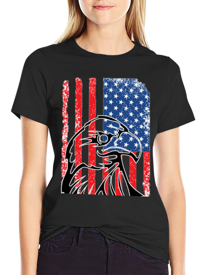 American Eagle Flag Graphic Tee