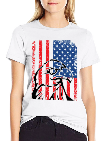 American Eagle Flag Graphic Tee