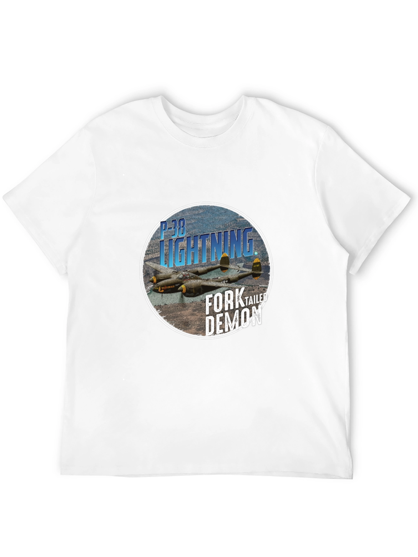 P-38 Lightning Fork-Tailed Demon T-Shirt