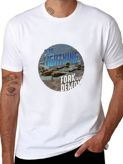 P-38 Lightning Fork-Tailed Demon T-Shirt