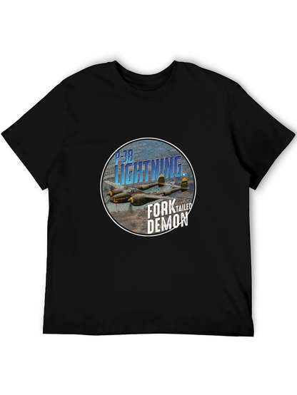 P-38 Lightning Fork-Tailed Demon T-Shirt