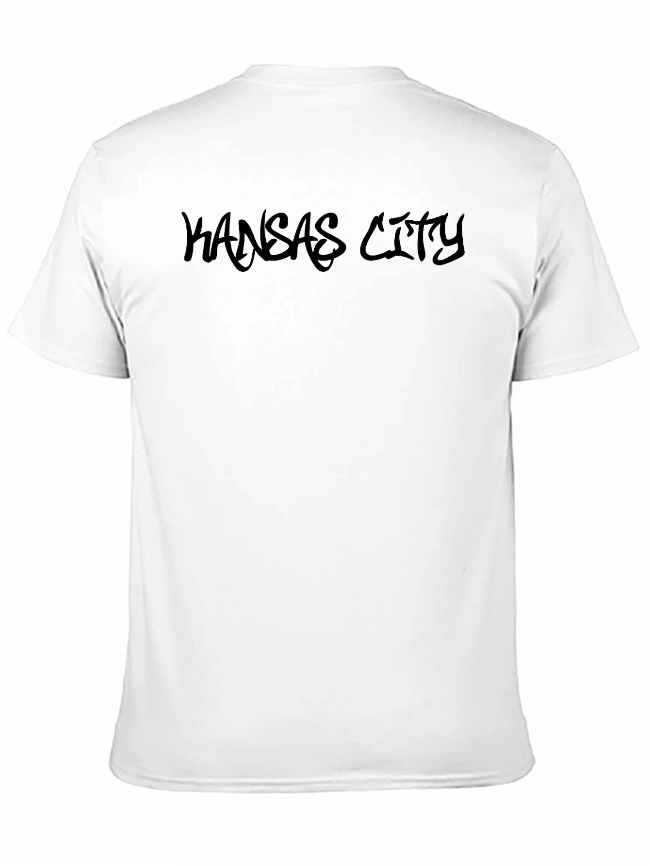 Kansas City Text T-Shirt - Casual Cotton Tee