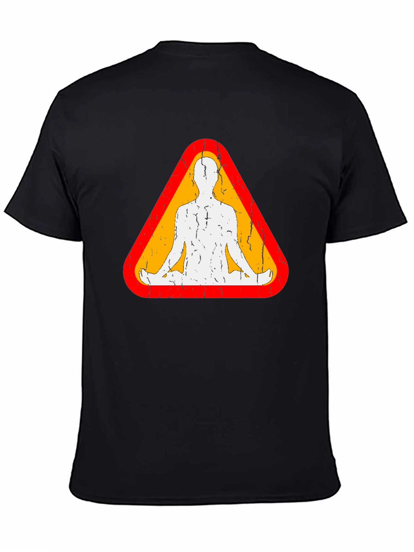 Zen Zone Tee: Meditation Man Graphic T-Shirt