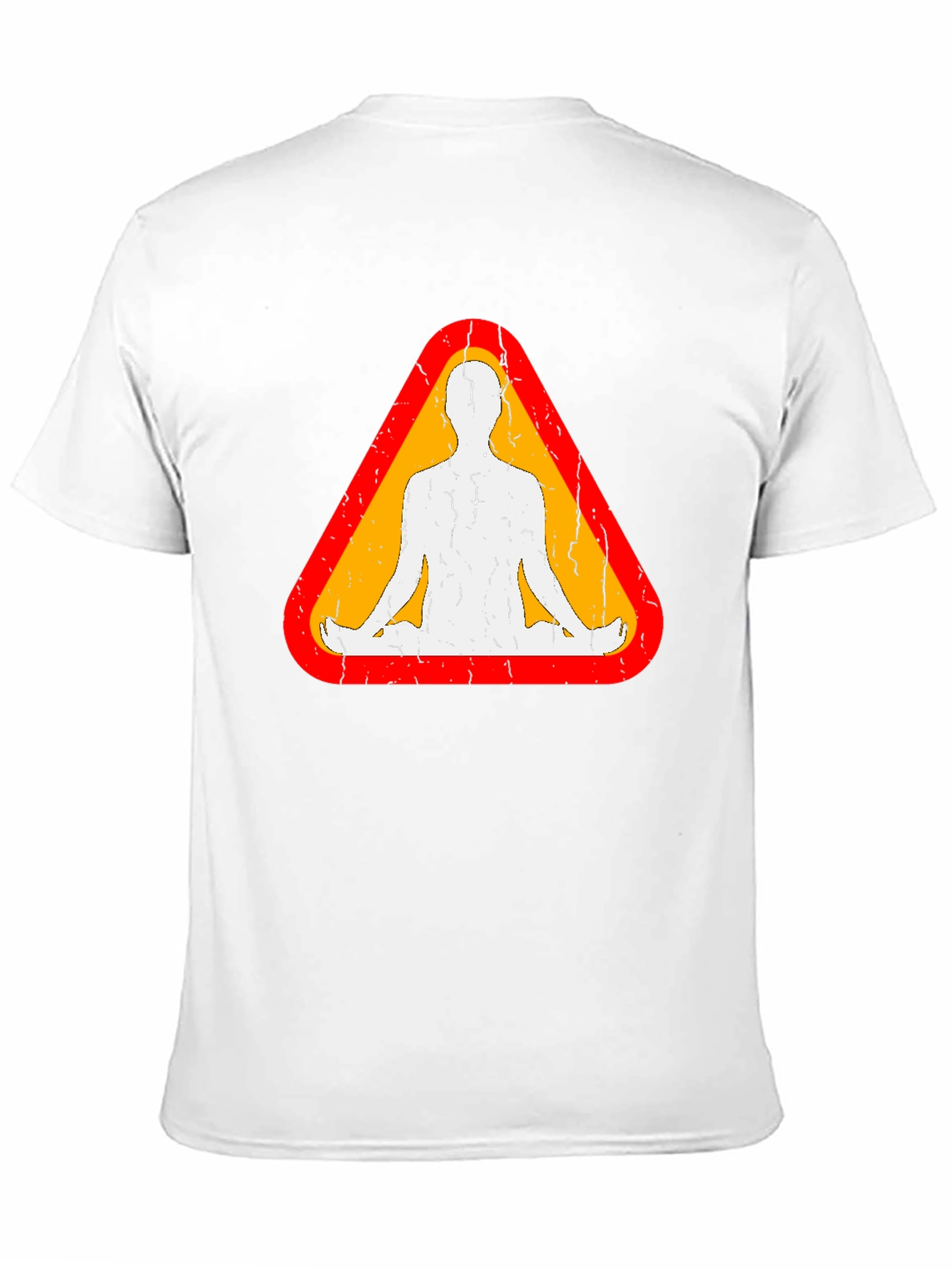 Zen Zone Tee: Meditation Man Graphic T-Shirt