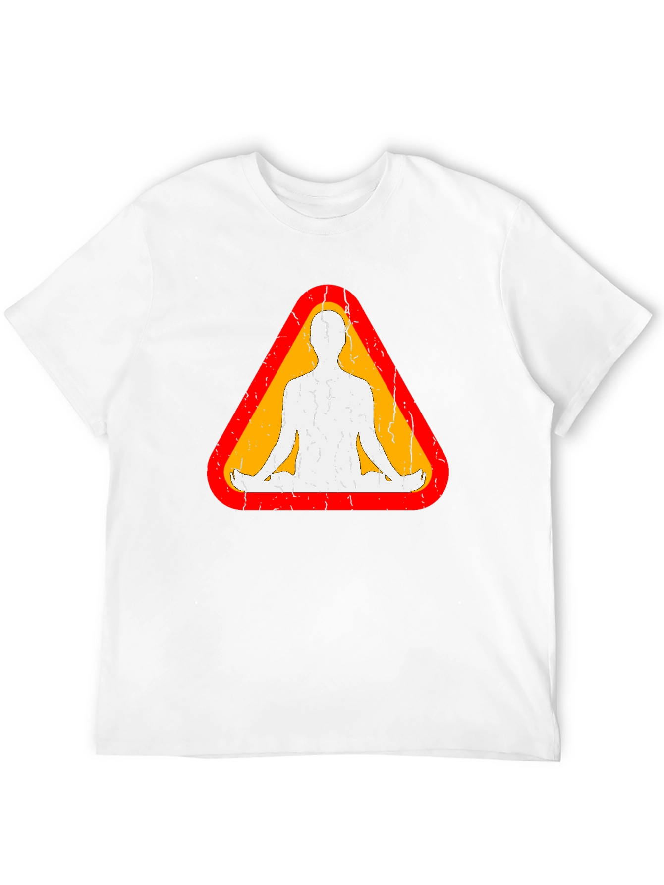 Zen Zone Tee: Meditation Man Graphic T-Shirt