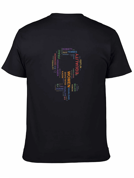 Equality Womens Word Cloud T-Shirt
