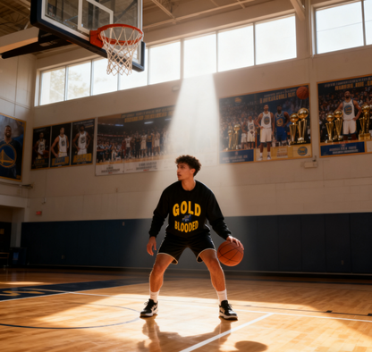 Golden State Warriors "Gold Blooded" Team Pride Crewneck Sweatshirt