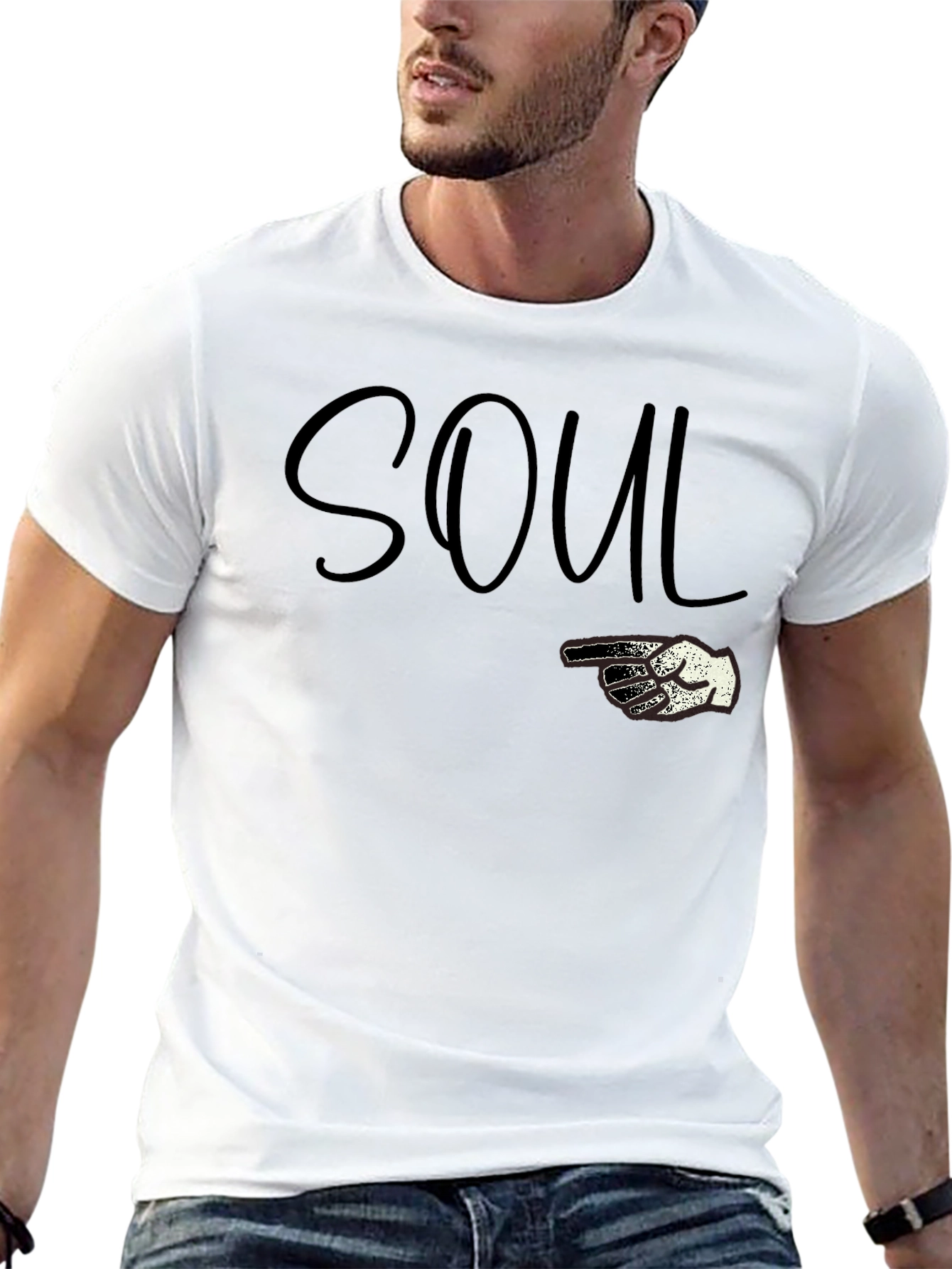 Soulmate Pointing Graphic T-Shirt
