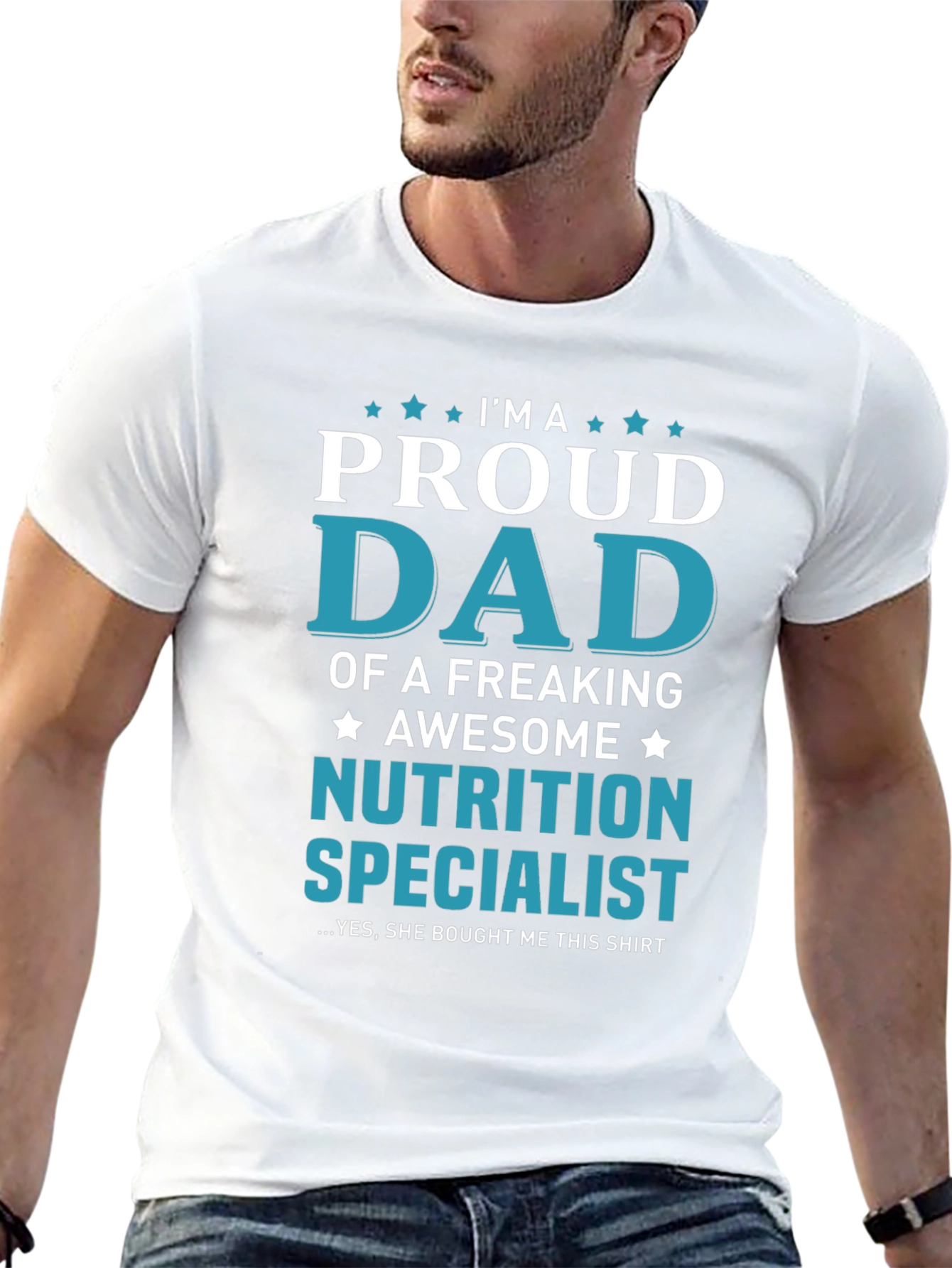 Proud Dad of Nutrition Specialist T-Shirt