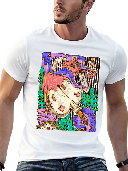 Ace of Spades Art Graphic T-Shirt