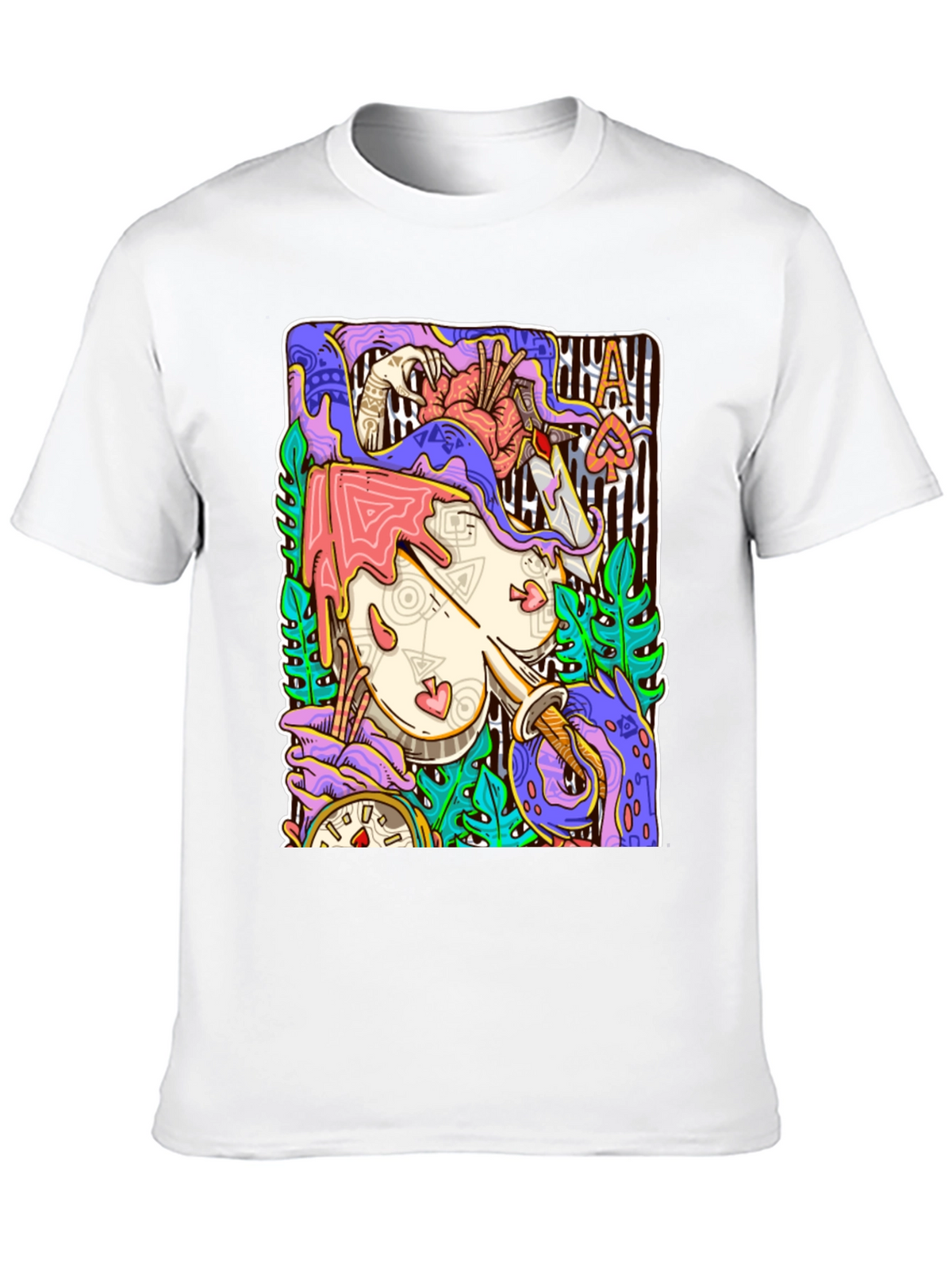 Ace of Spades Art Graphic T-Shirt