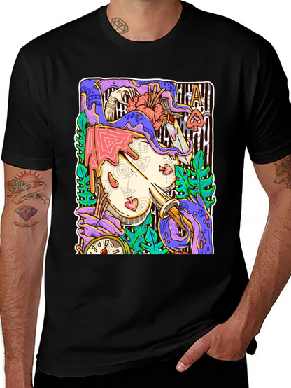 Ace of Spades Art Graphic T-Shirt