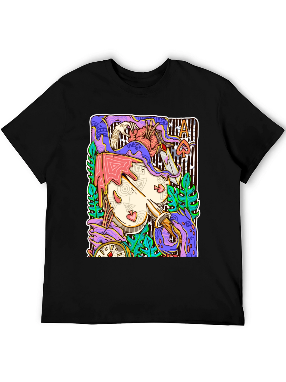 Ace of Spades Art Graphic T-Shirt