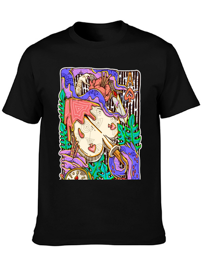 Ace of Spades Art Graphic T-Shirt