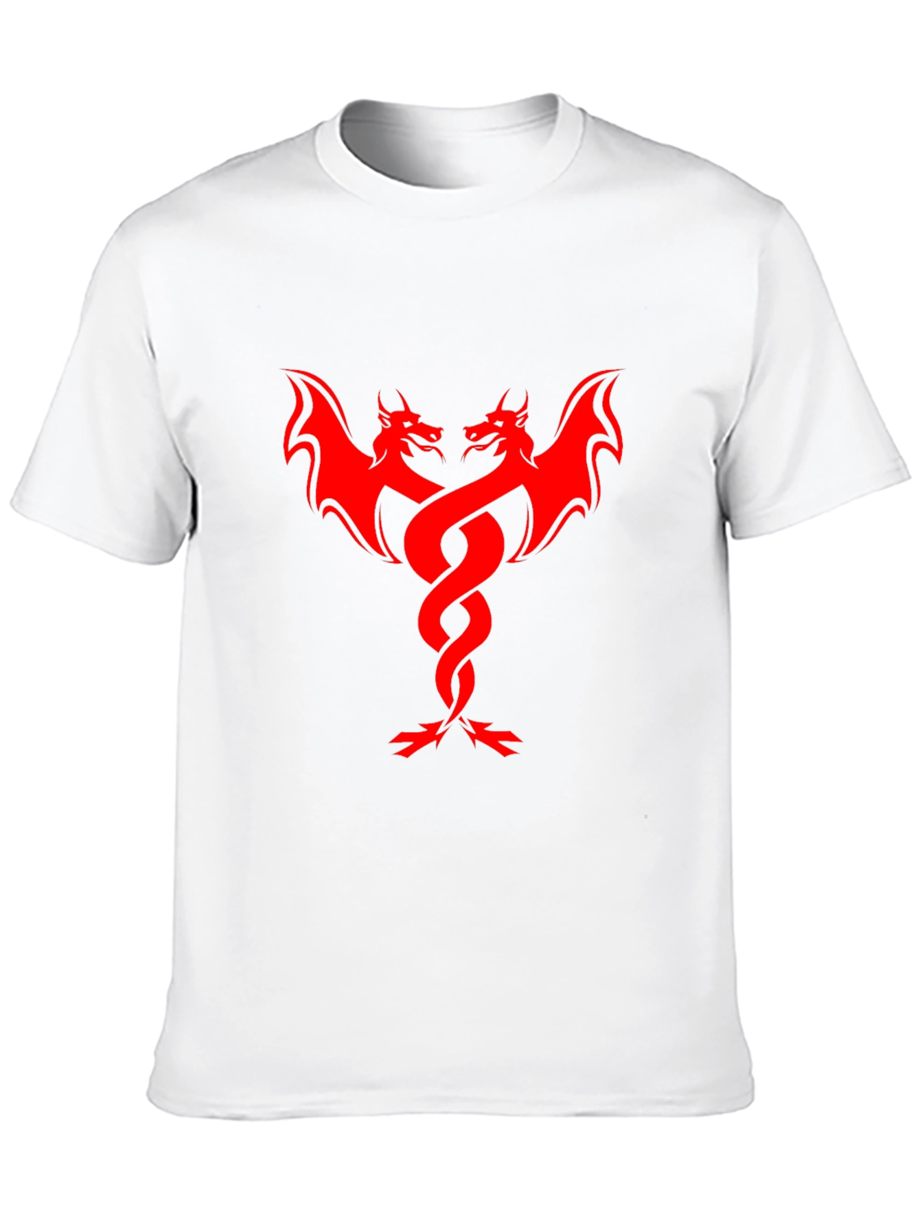 Red Dragon Graphic Black T-Shirt