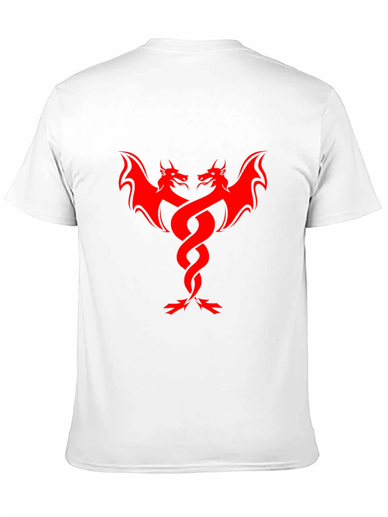 Red Dragon Graphic Black T-Shirt