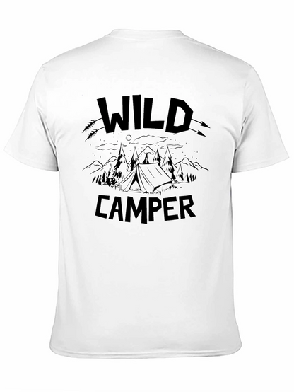 Wild Camper Graphic Tee - Outdoor Adventure Shirt