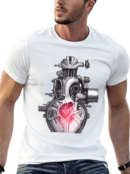 Steampunk Heart Graphic Tee
